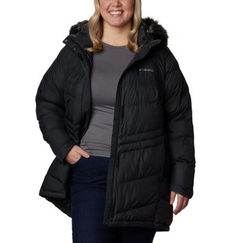 Columbia Peak to Park Mid Insulated Plus Size, Chamarras Negros Para Mujer | 328450-EGU